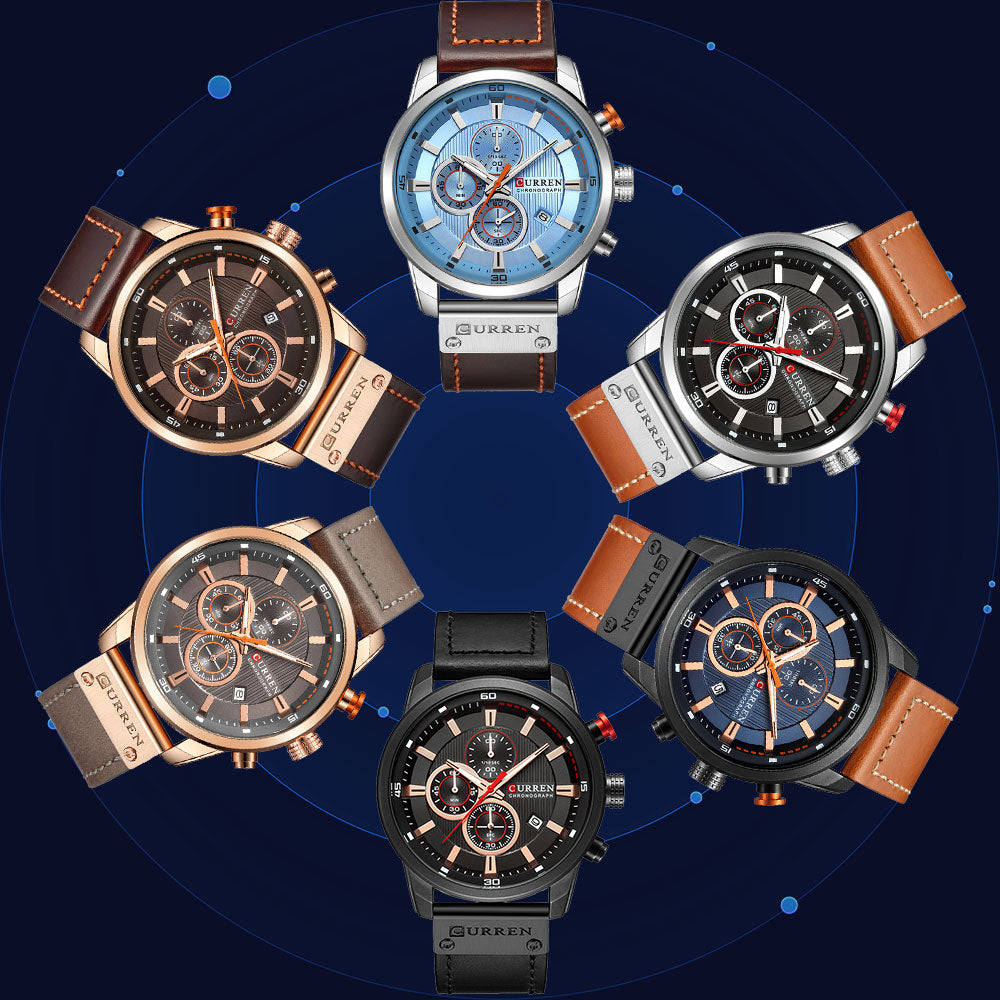 Alphabonix Hodink Curren Watch
