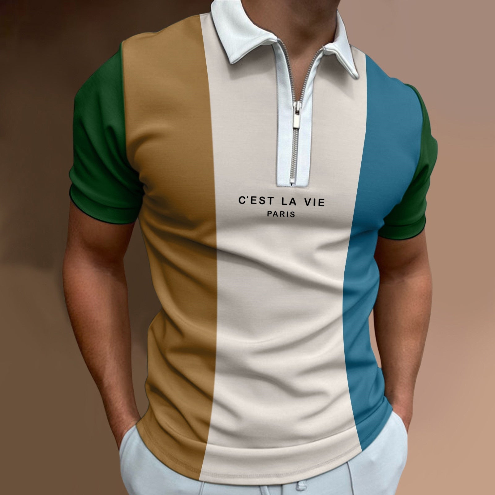 Alphabonix Polo Shirt Paris