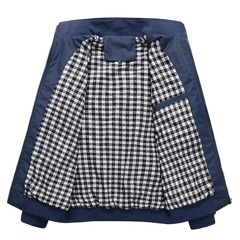 Alphabonix Cotton Blend Zip Jacket