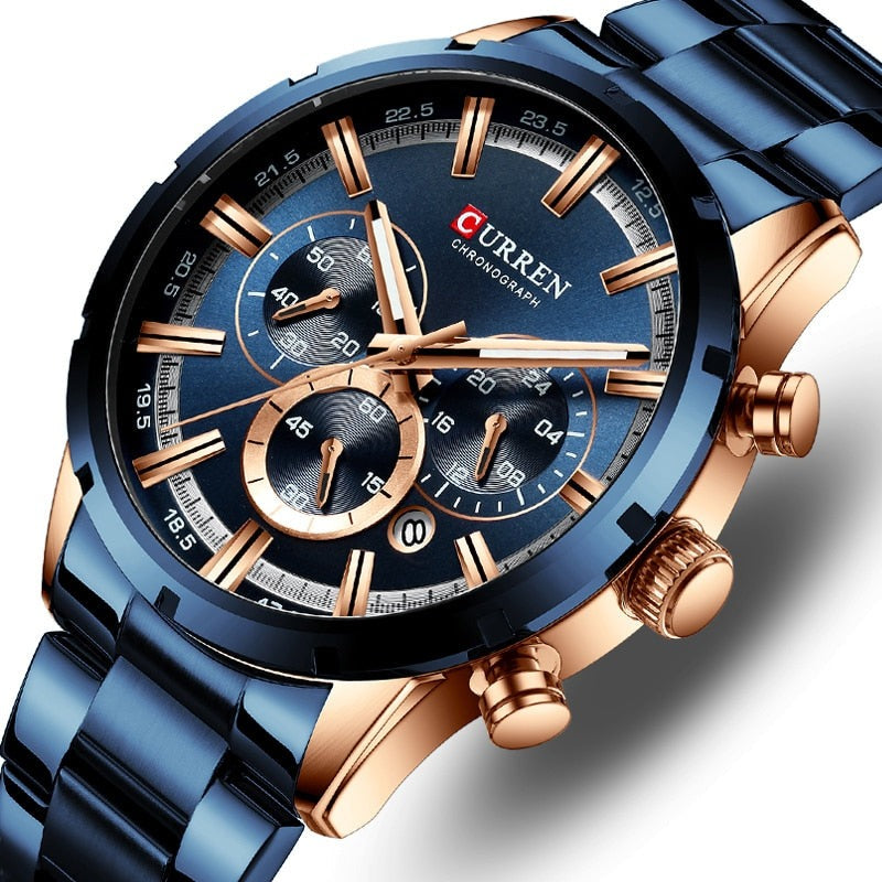 Alphabonix Water Curren Watch