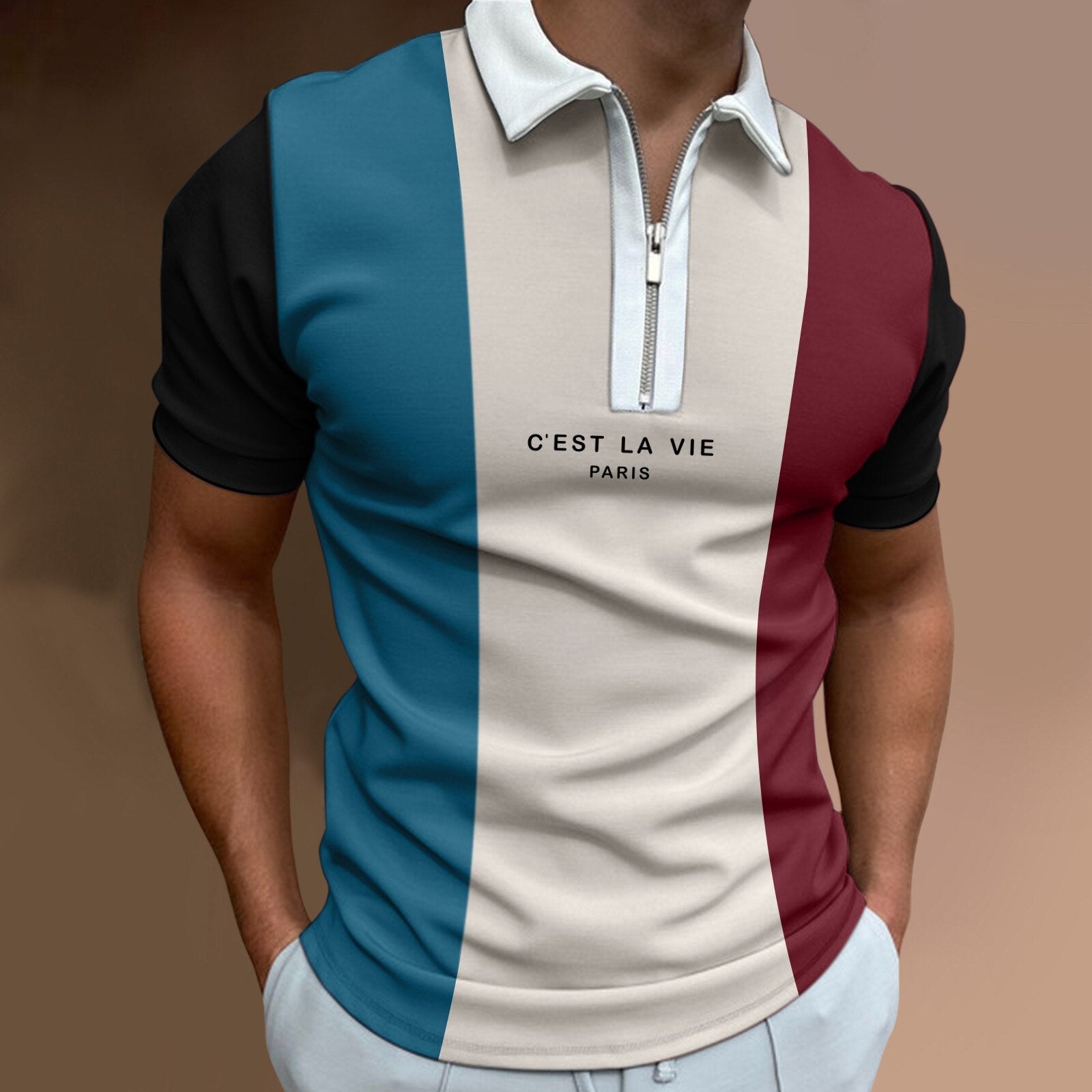 Alphabonix Polo Shirt Paris