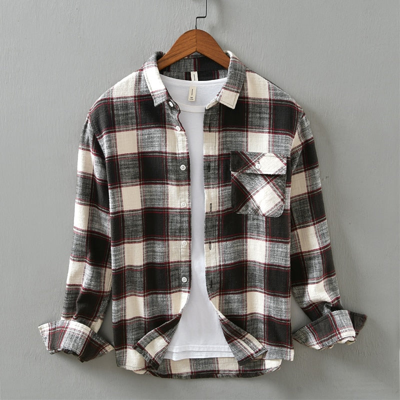 Alphabonix Aramir Large Check Shirt