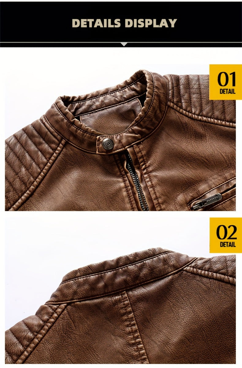 Alphabonix Vintage Rider Jacket