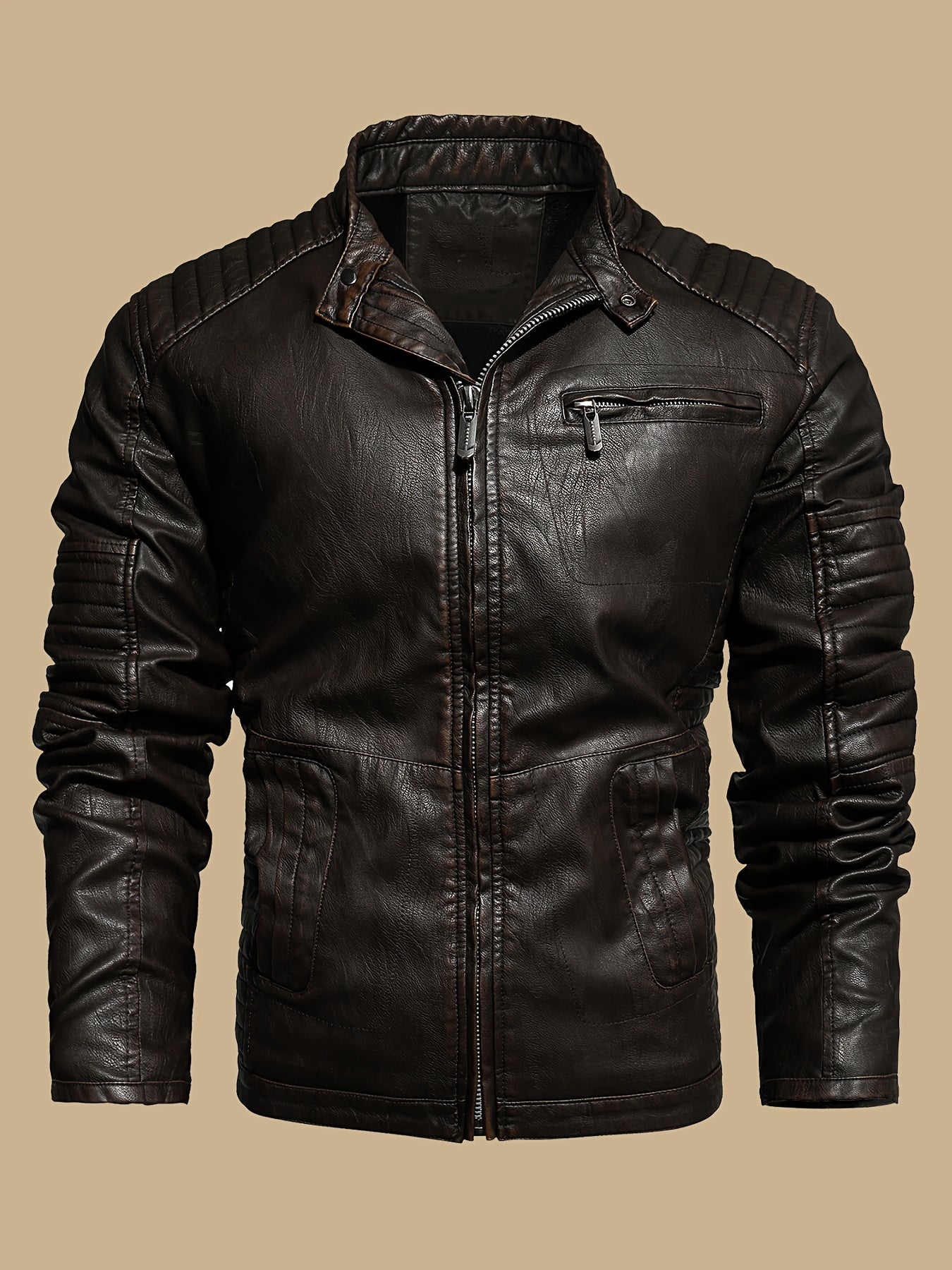 Alphabonix Vintage Rider Jacket
