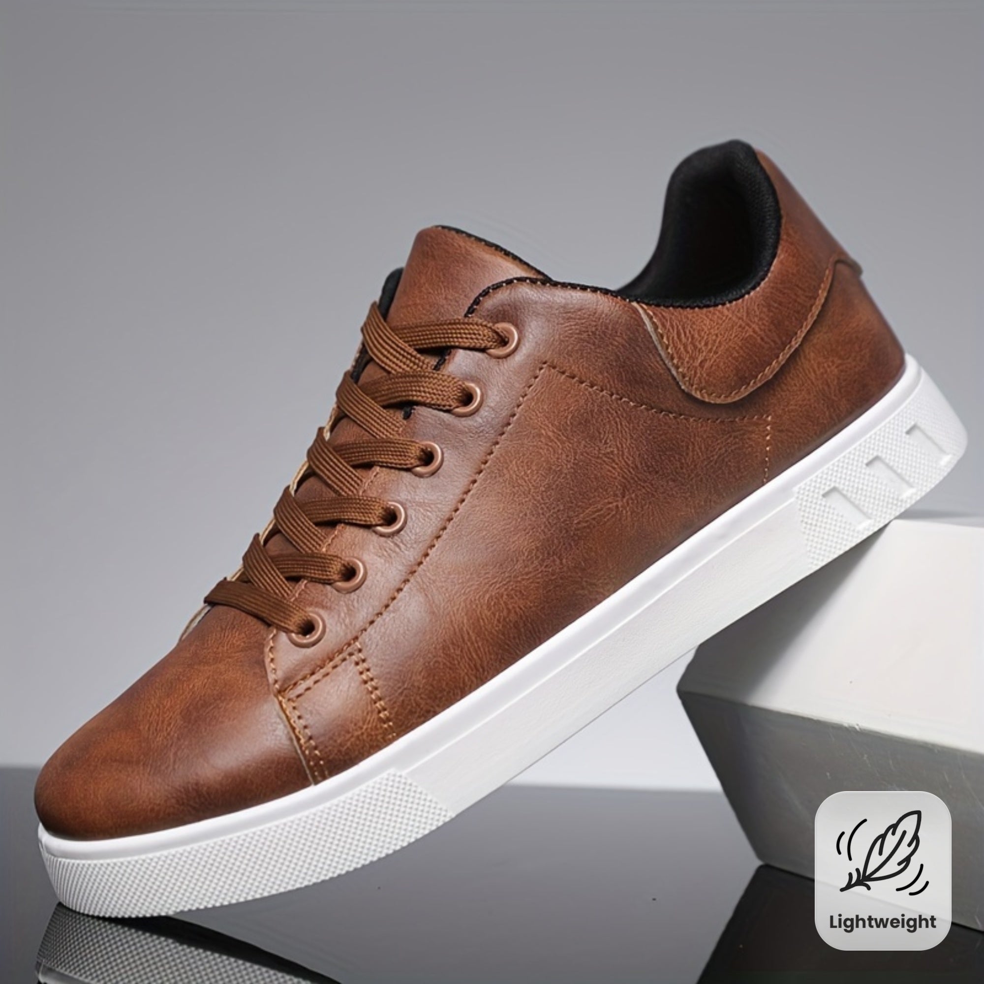Alphabonix Men’s Minimalist Low-Top Trainers – Lightweight Everyday Style
