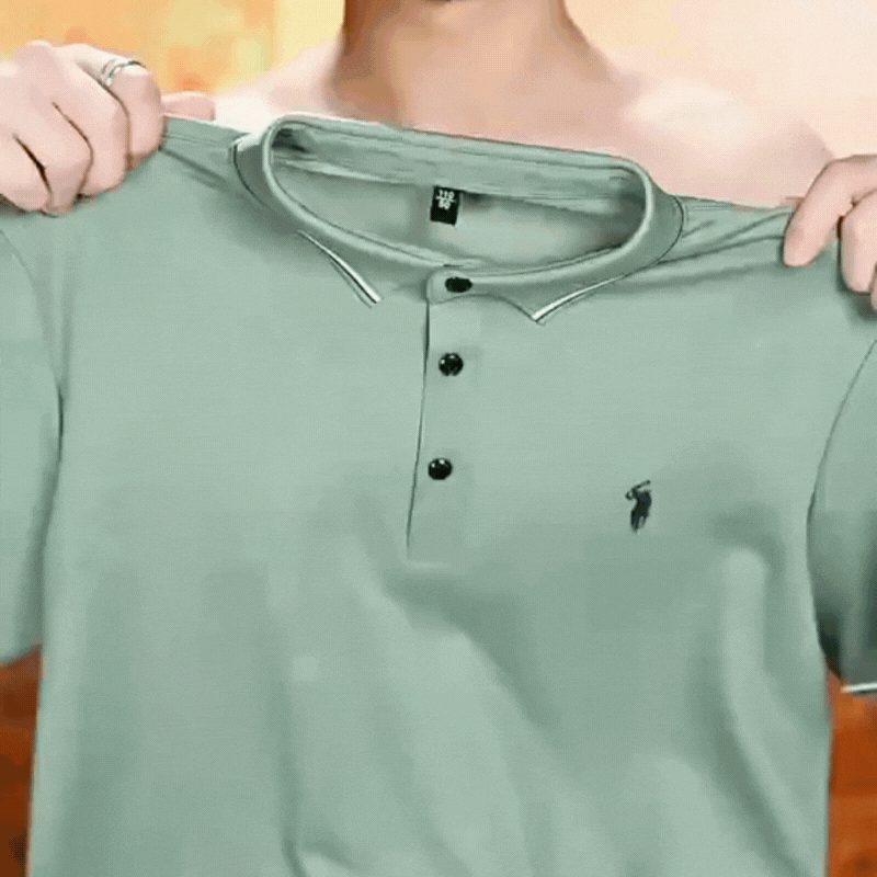 Alphabonix Classic Plain Polo Shirt 2-Pack