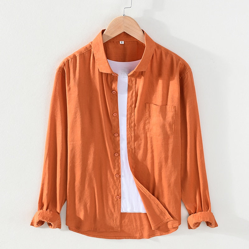 Alphabonix Houston Linen Shirt